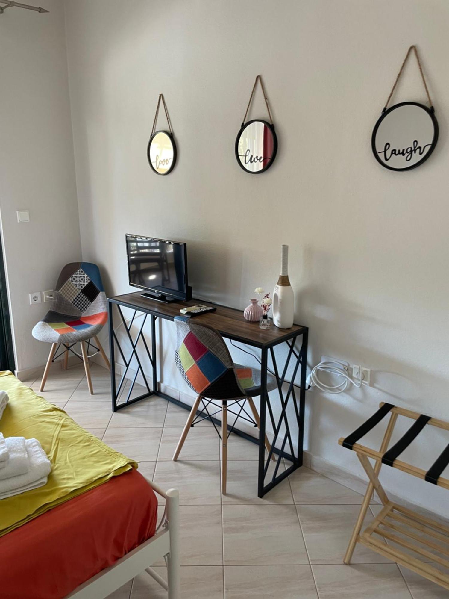 Studio Στην Νέα Χιλή Με Θέα Στην Θάλασσα Nea Chili Luaran gambar